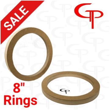GP 8" Speaker Rings GP Car Audio