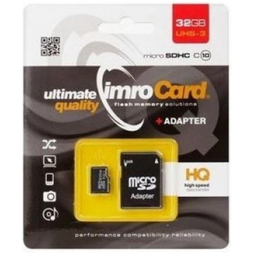 IMRO Memory Card microSDHC / 32GB / Class 10 / UHS