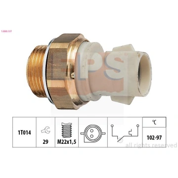 Termoslēdzis, Radiatora ventilators EPS 1.850.137