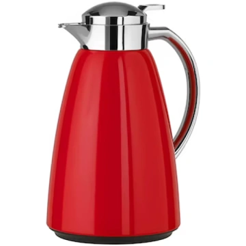 Emsa CAMPO vacuum jug, 1 liter (red/stainless stee