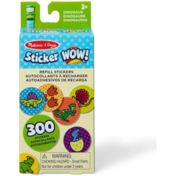 MELISSA & DOUG Uzlīmju grāmata MELISSA Sticker WOW