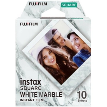 Fujifilm Instax Square Whitemarble (10pl) Instant 
