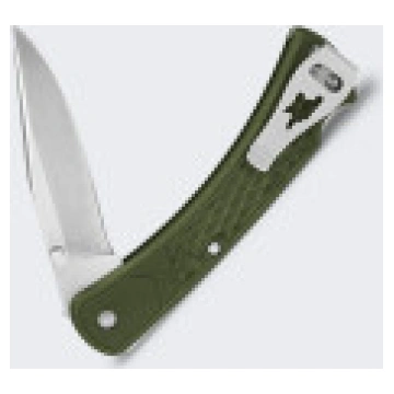 Buck Knives 110 Slim Select OD Zaļais saliekamais 
