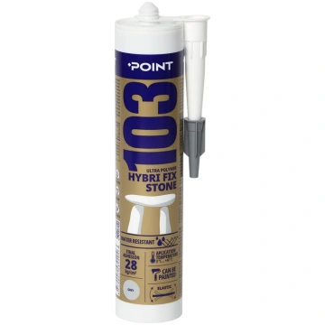 Līme-hermētiķis POINT 103, akmens pelēka 290ml