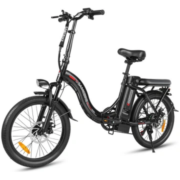 Elektriskais velosipēds Samebike CY20 20’’, melns