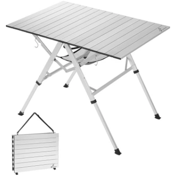 Sportneer Folding Camping Table - Aluminium Rollto