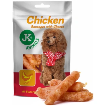 JK Snack papildbarība suņiem, vistas gaļas desiņas