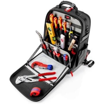 Tool backpack MODULAR X18 for plumber 17 pieces Kn
