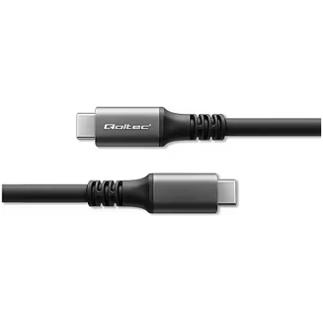 Qoltec USB4 cable USBC 240W thunderbolt 3,4 40Gbs 