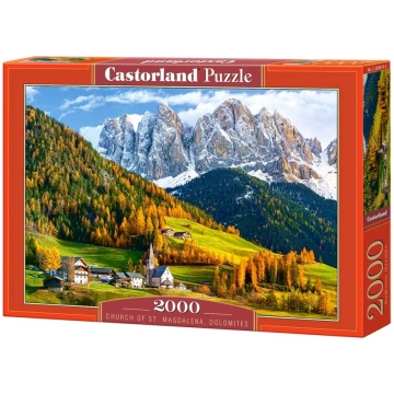 Castorland 2000 Church of St. Magdalene Dolomites 