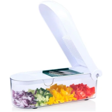 9 Piece Vegetable Slicer with 6 Blades