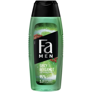 Schwarzkopf H FA MEN SPICY BERGAMOT 400 ML zel pod