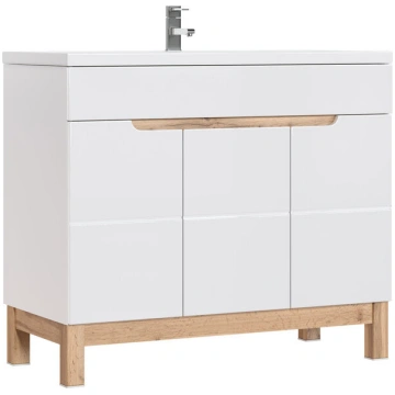 Vannas istabas skapis Comad Bali White 825-100 CM 