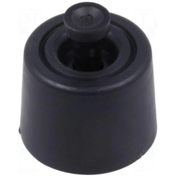 Quick mounting foot | black | polyetylene | A: 8.1