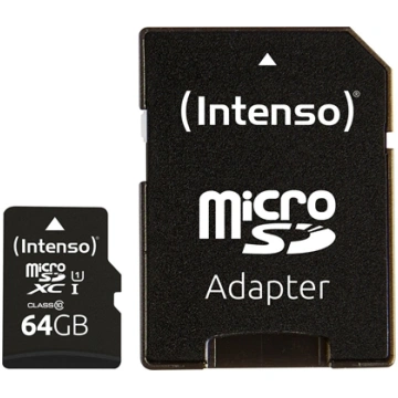 Karta Intenso Performance MicroSDXC 64 GB Class 10