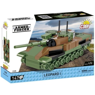 Konstruktors Cobi Leopard 1 tanks 3105, 147 gab