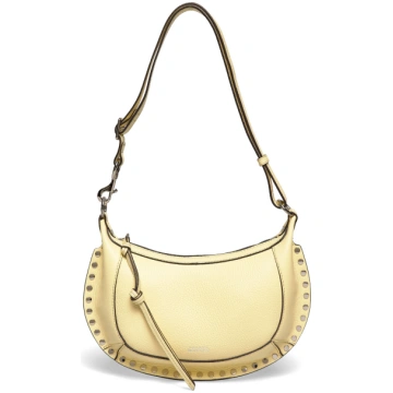 Isabel Marant - Oskan Moon Leather Shoulder Bag - 