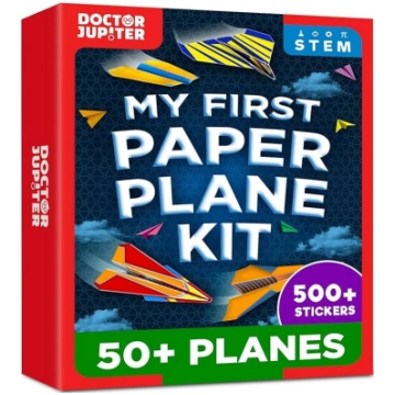 „Doctor Jupiter My First“ papīra lidmašīnu grāmatu