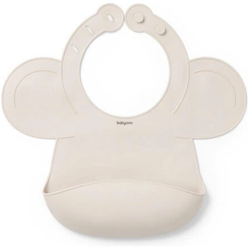 Silikona priekšautiņš BabyOno 1639/04 beige