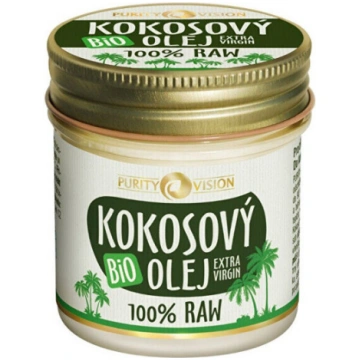 Neapstrādāta organiskā kokosriekstu eļļa Purity Vi