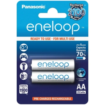 Panasonic eneloop akumulators AA 1900 2BP