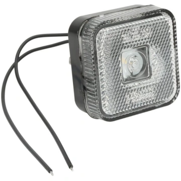 Kramp Gaismas marķieris LED, kvadrātveida, 12-24V,
