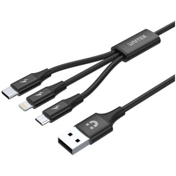 UNITEK C14049BK USB cable 1.2 m USB 2.0 USB C Micr