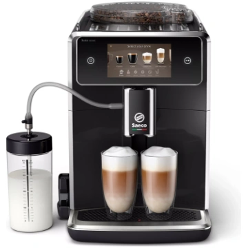 Saeco Xelsis Deluxe, melna - Kafijas automāts, SM8
