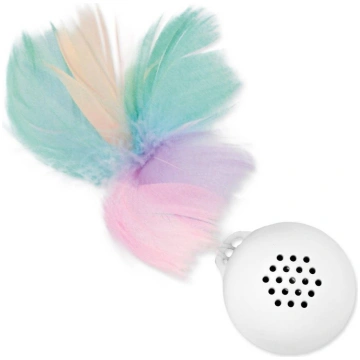 Plaček Cat Epic Pet Rolling Feather Ball rotaļliet