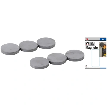 Magnet Set | ceramic | Ø 25 mm | 8 pcs. (79905)