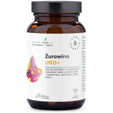 Aura Herbals AURA HERBALS Dzērveņu garšas Uro+ - 6