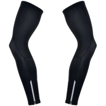 Kāju sildītāji Rock Machine Leg Warmers, melni, M 