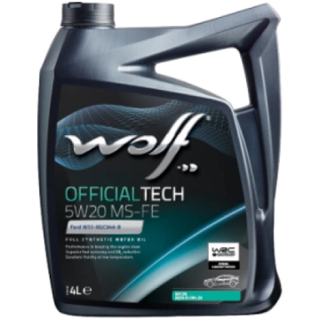 WOLF OFFICIALTECH 5W20 MS-FE 4L SN, A1/B1/C5 API S