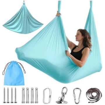 Aerial Yoga Towel 280 x 150 cm jogas komplekts pie