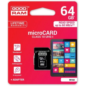 Atmiņas karte telefonam GoodRam atmiņas karte 64GB