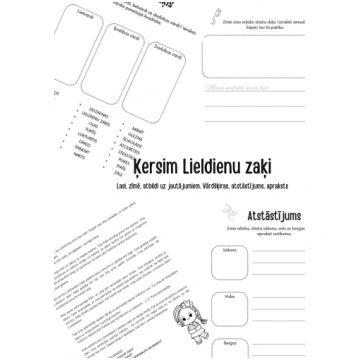 Ķersim Lieldienu zaķi - Mācību materiāli Pamatskol