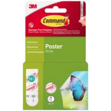 3M Command plakātu sloksnes, 12 sloksnes