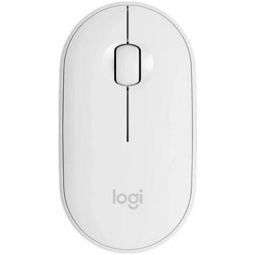 LOGITECH M350s Pebble Mouse 2, White 910-007013