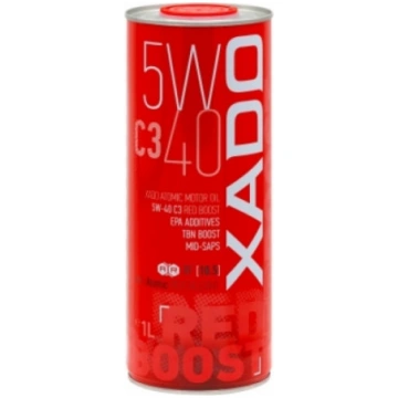 RED BOOST XADO Atomic Oil 5W-40 C3 1L RED BOOST 5W