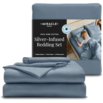 Miracle Made® luksusa dzesējošie palagi – šīfera z