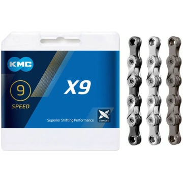Ķēde KMC X9 Silver Grey