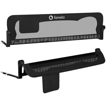 Lionelo EVA gultas malas aizsargs krāsa BLACK ONYX
