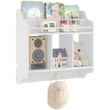 WOLTU Children"s Bookcase, Wall Shelf, Floating Sh