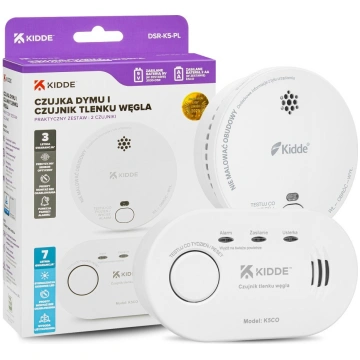 Carbon monoxide detector K5CO + smoke detector 203