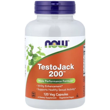 NOW Foods, TestoJack 200™, 120 Veg Capsules