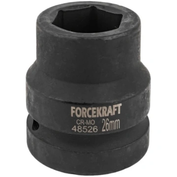 Triecienmuciņa FORCEKRAFT FK-48526, 26 mm, 1", 6-s