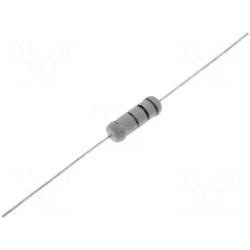 Resistor: metal oxide | THT | 1kΩ | 5W | ±5% | Ø6x