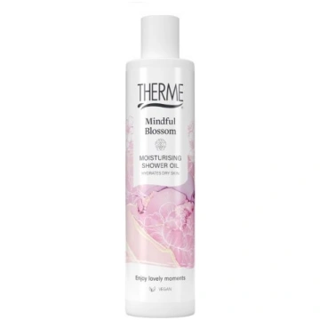 Therme Mindful Blossom Moisturising Shower Oil Mit