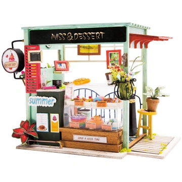 Saliekamā koka miniatūra TM Varvikas Roombox Ice c