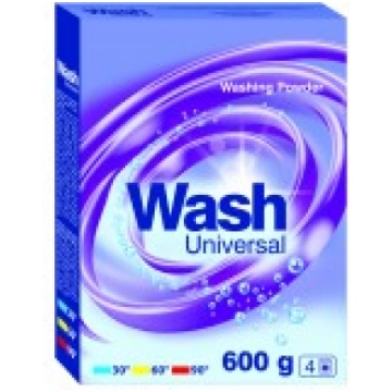 WASH veļas mazgāšanas pulveris 600g